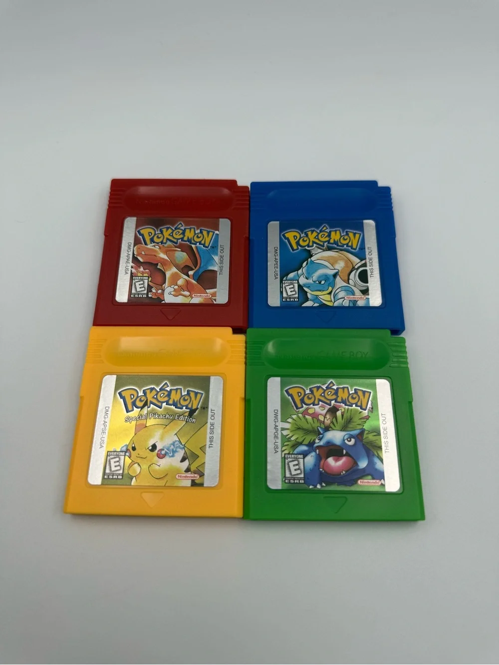 Pokémon Red + Pokémon Blue + Pokémon Yellow + Pokémon Green for GBC
